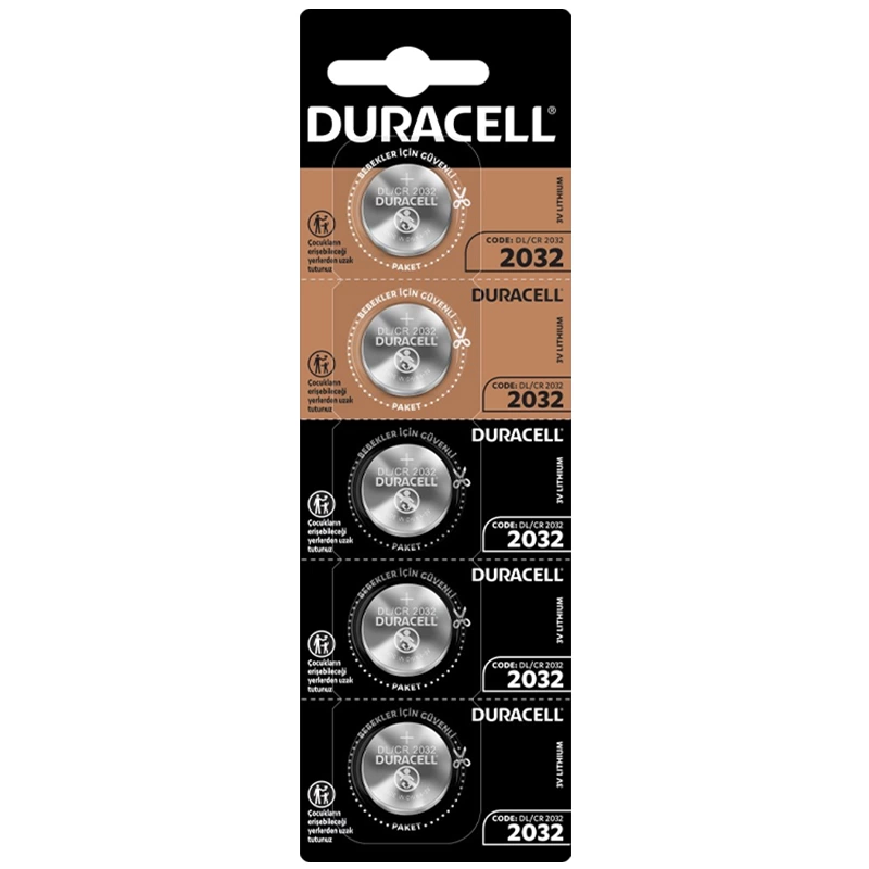 Duracell Cr2032 Lityum Pil 5li Paket Fiyatı