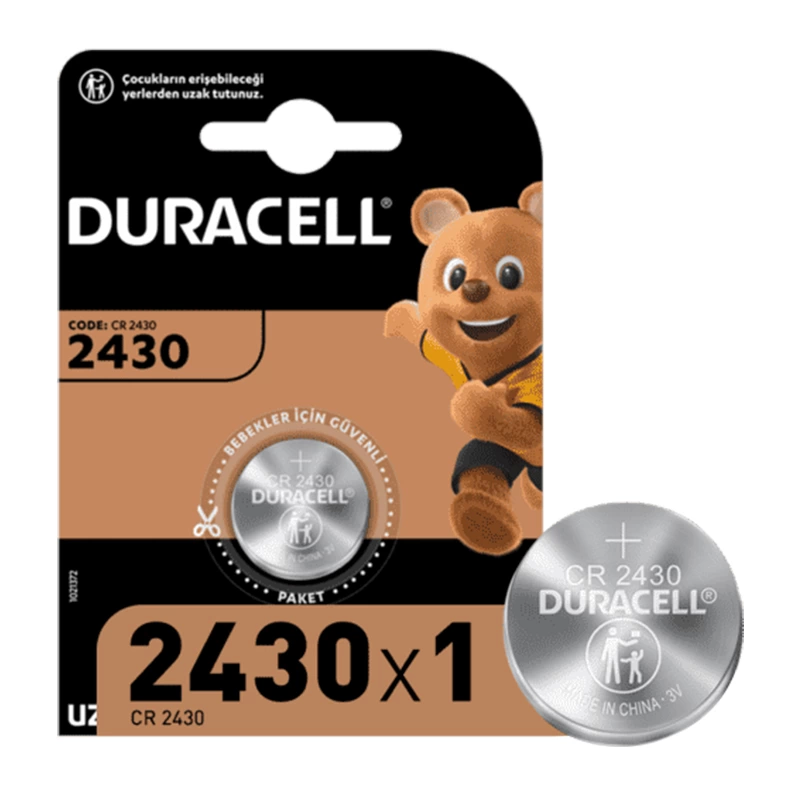 Duracell Cr2430 Lityum Pil Tek Fiyat