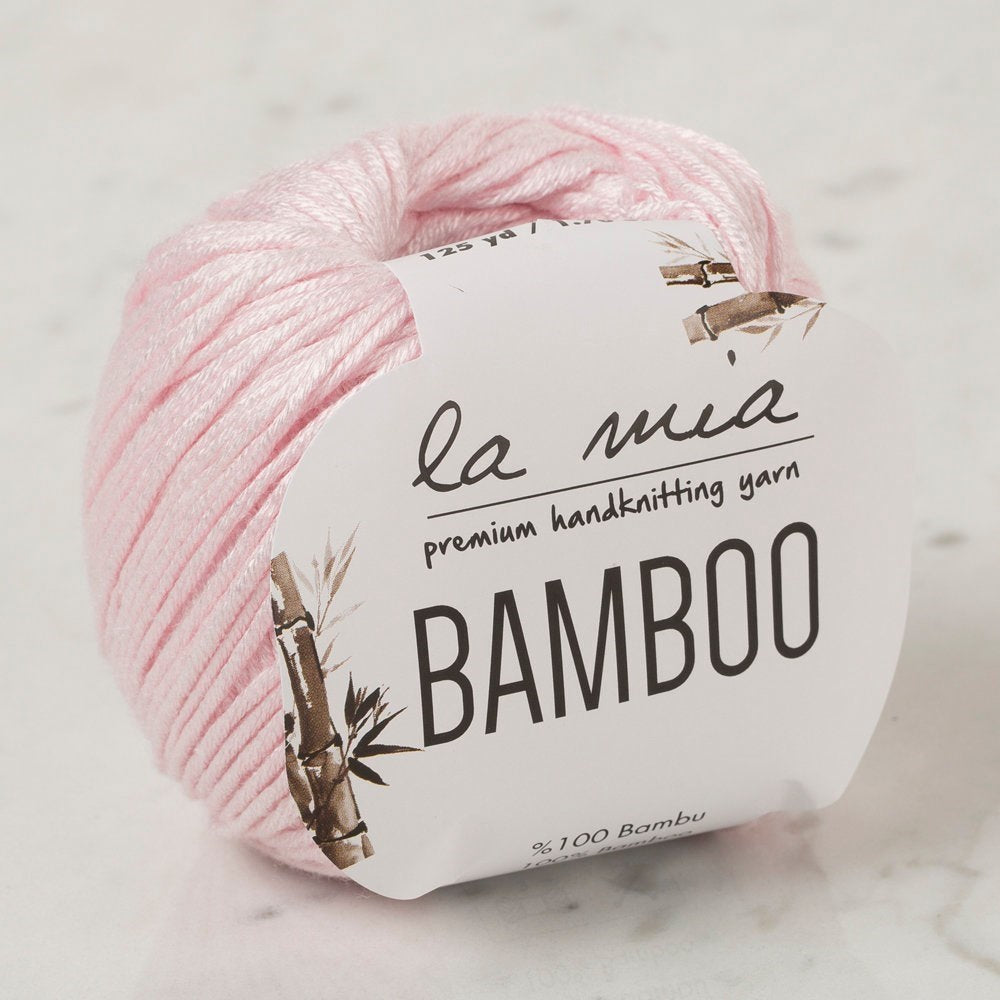 La Mia Bamboo Pembe El Örgü İpi - L057 - 33859