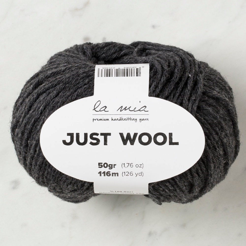 La Mia Just Wool Füme El Örgü İpi - LT008 - 33836