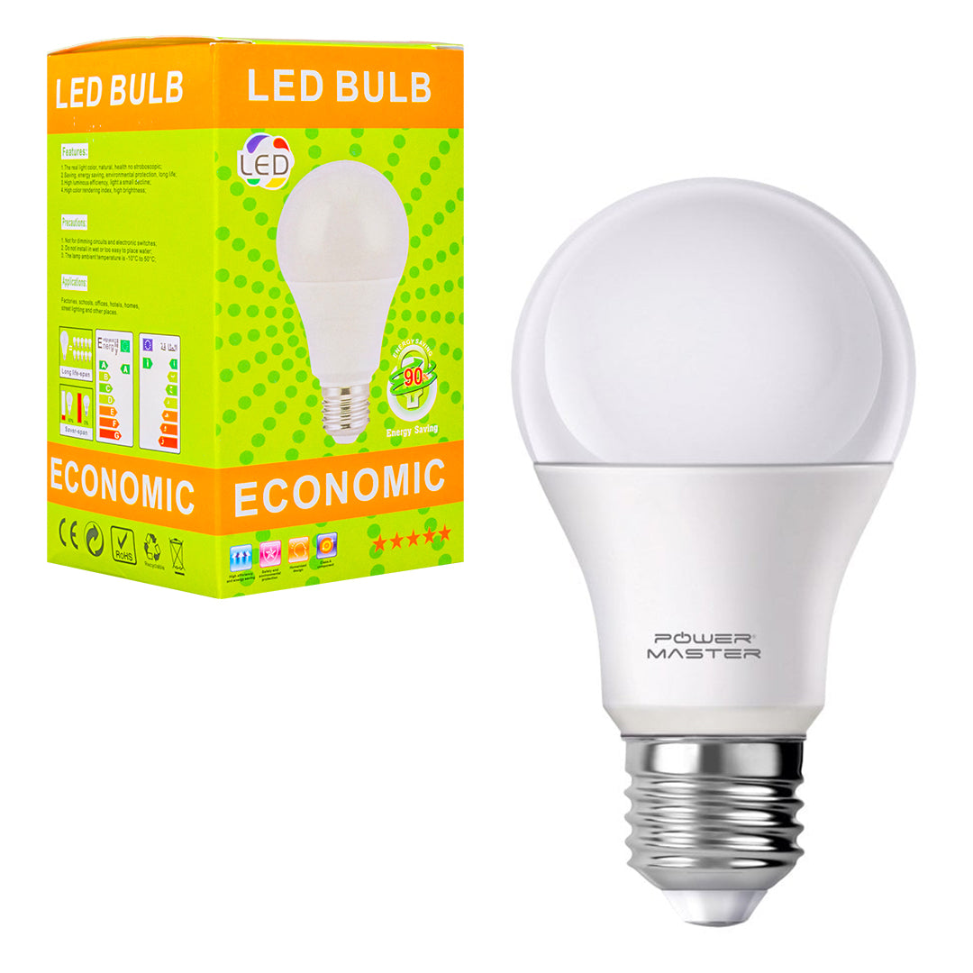 E27-220V 9 WATT 6500K BEYAZ LED AMPUL (4620)