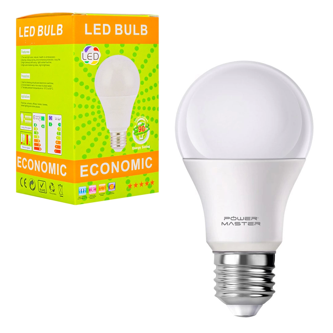 E27-220v 9 Watt 6500k Beyaz Led Ampul