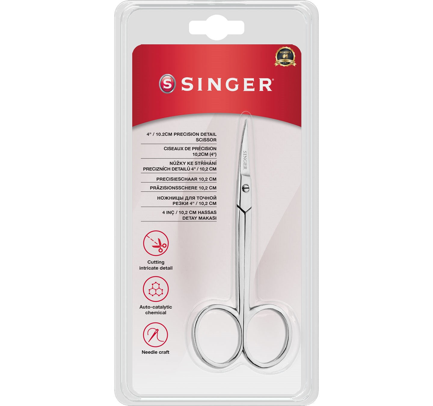 Kıvrık Uçlu Nakış Makası