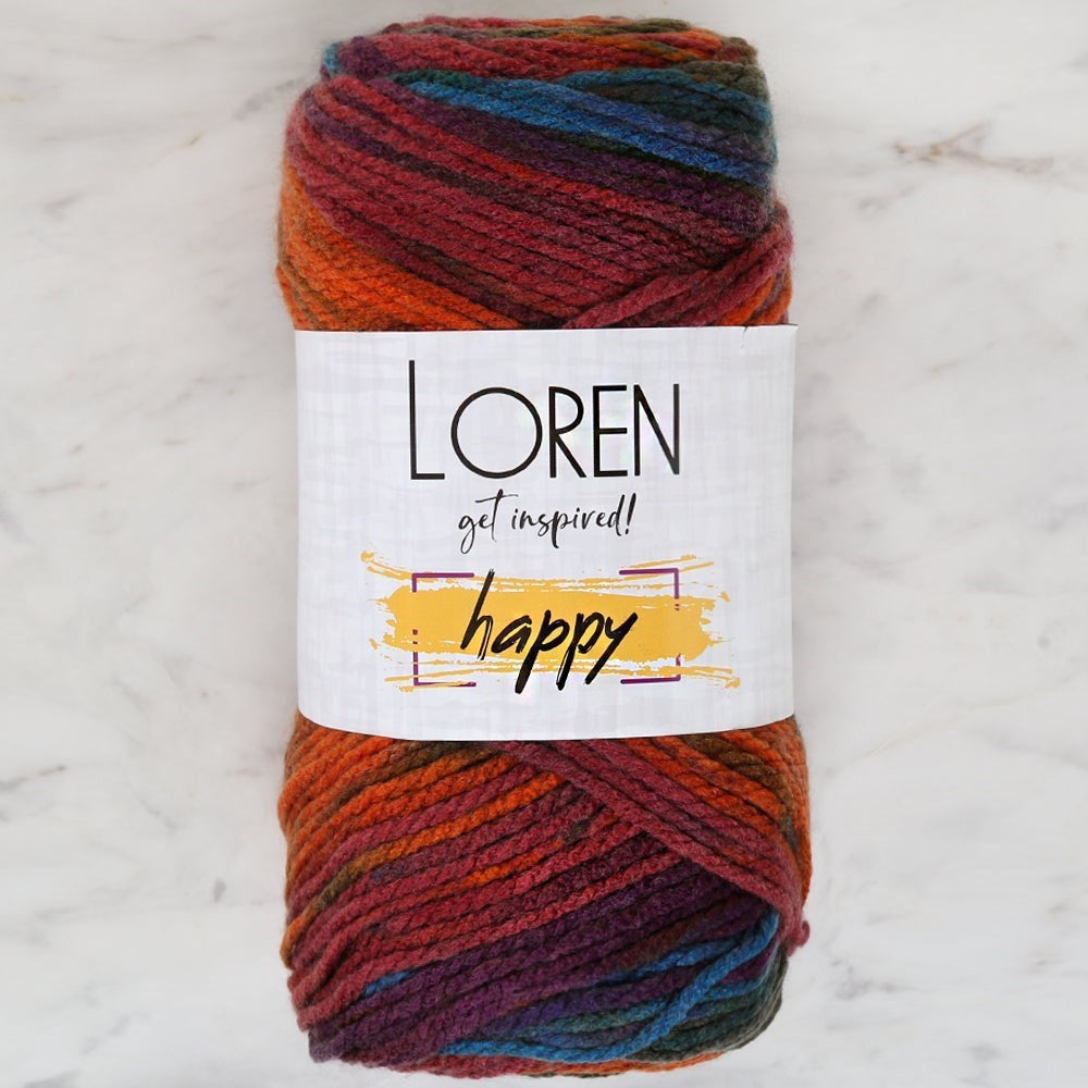 Loren Happy Ebruli El Örgü İpi - RH017 - 34302