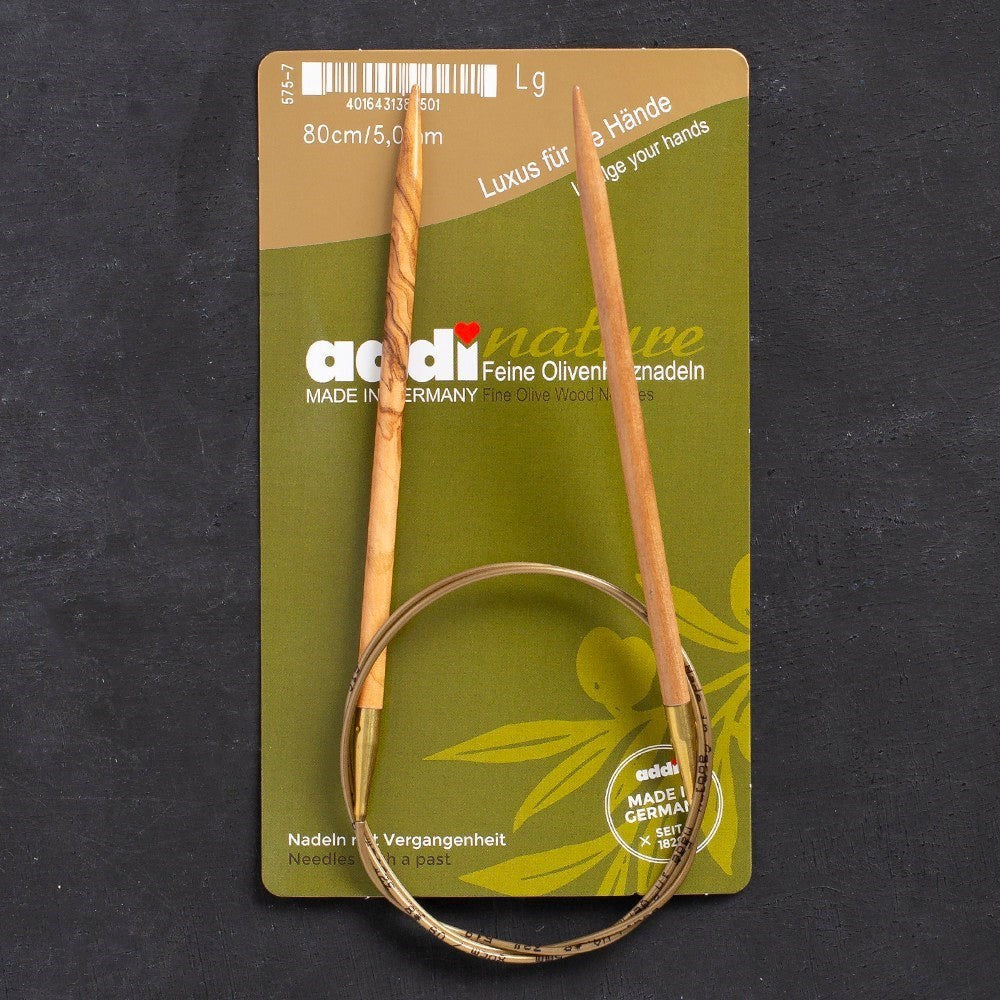 Addi Olive Wood 5 mm 80 cm Zeytin Ağacı Misinalı Ö