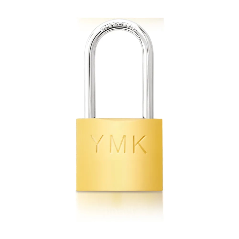 Eko Sarı Boyalı Uzun Kancalı Asma Kilit 25mm