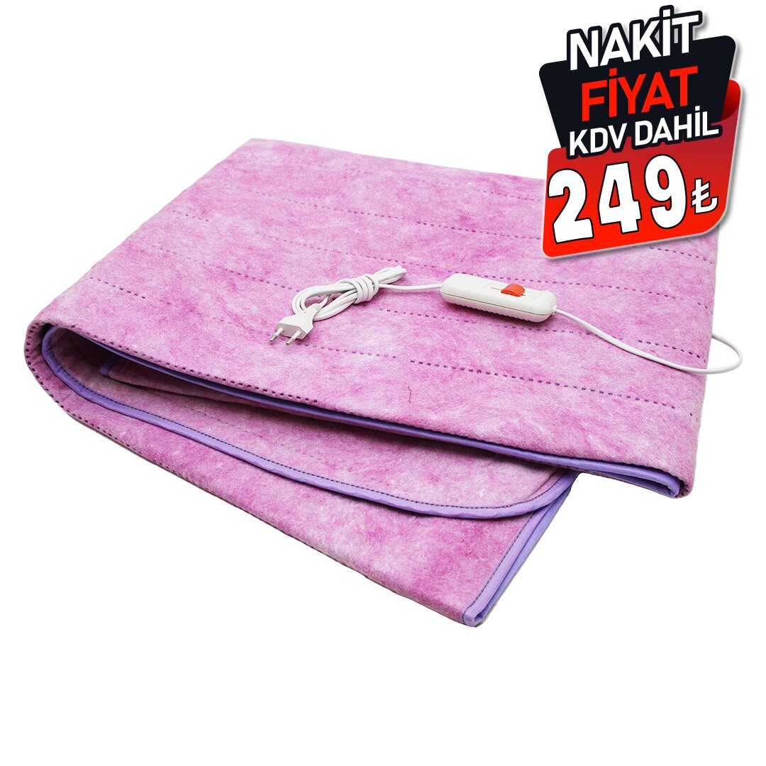 Elektri̇kli̇ Battani̇ye çi̇ft Ki̇şi̇li̇k 120x160cm 220v-50hz / 0.80-0.44 Amper