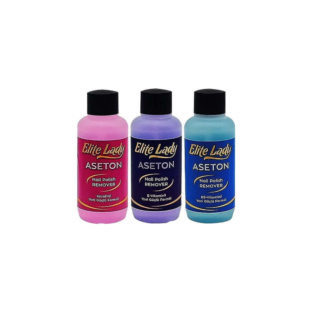 Eli̇te Lady 125ml Mi̇x B5 E Vi̇tami̇n Kerati̇n Aseton Oje Si̇l
