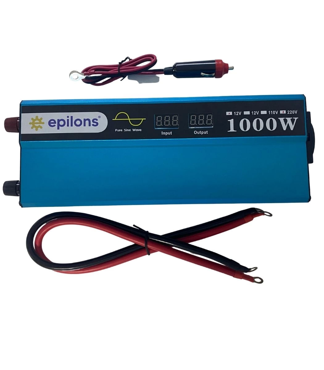 Epilons 12v 1000w Tam Sinus İnverter