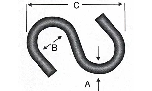 Es - S Kanca 4x80 - 50 Adet