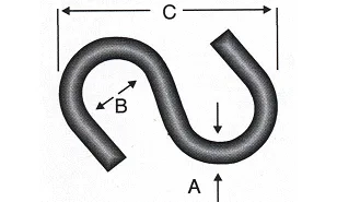 Es - S Kanca Küçük 4,2x40 - 100 Adet