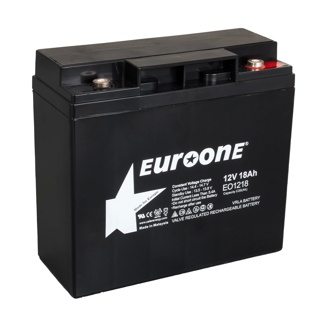 Euroone Eo1218 12 Volt - 18 Amper Akü 181 X 76 X 167 Mm