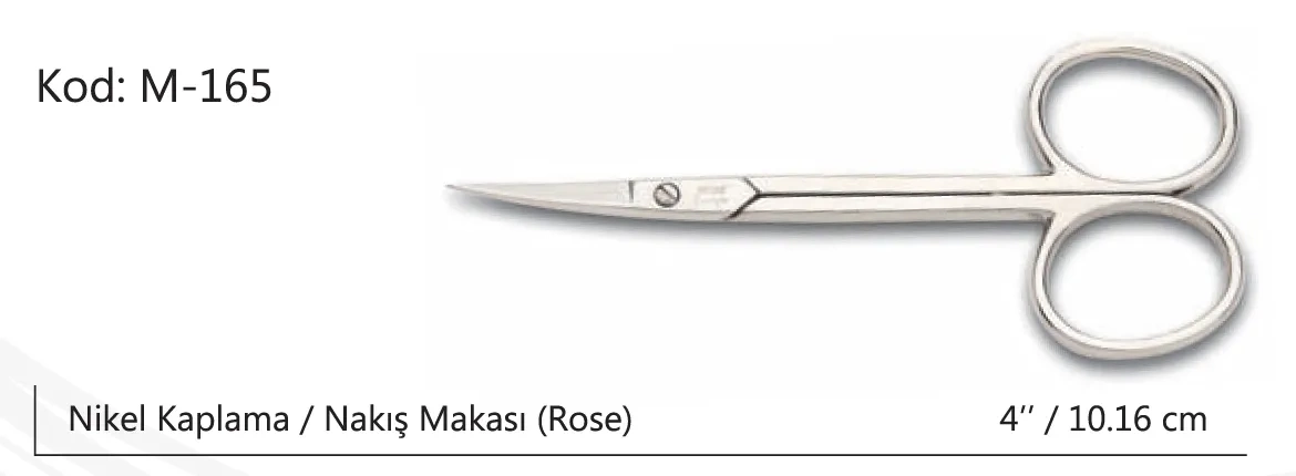 Europe Nakış Makası Süper Kalite No:4 10,16 Cm