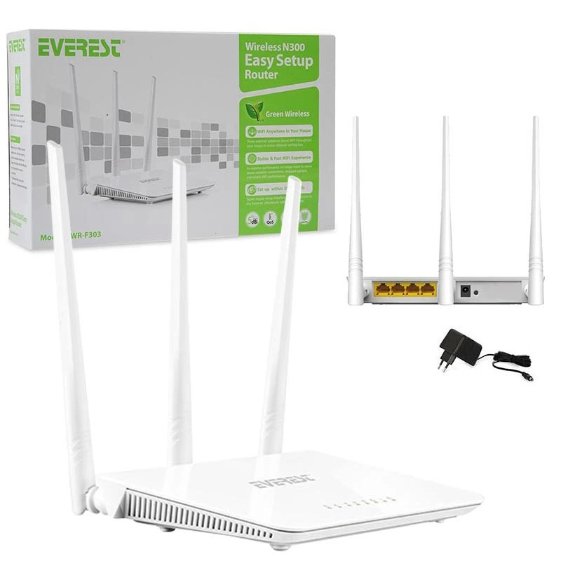 Ewr-f303 2.4 Ghz 300 Mbps 4 Port Kablosuz Router