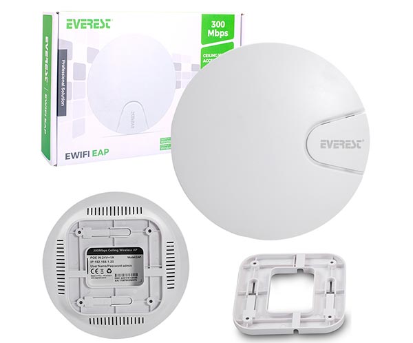 Ewıfı Eap 300 Mbps 11n 2.4ghz Tavan Access Poınt Router (4620