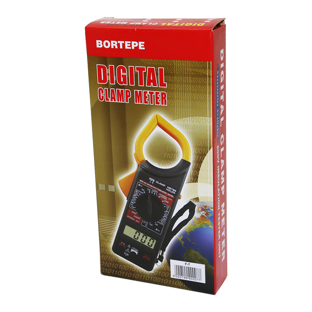 F-7 Dıgıtal Clamp Meter Dijital Amper Metre - Multi Metre