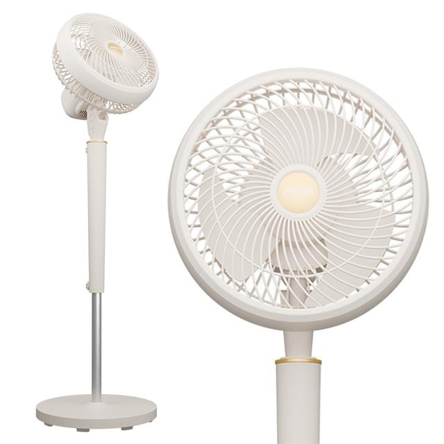 Fan12 Dynabreeze 9&amp;apos;&amp;apos; 70 Watt 3 Hız Kademeli 2000RPM Çift Motorlu Vantilatör Krem