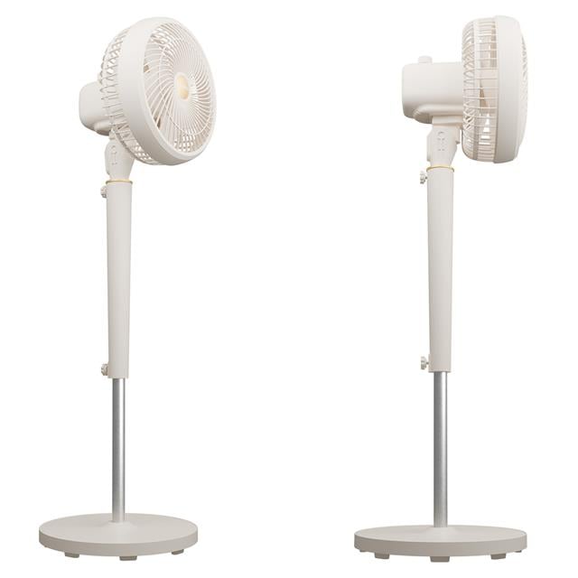 Fan12 Dynabreeze 9&amp;apos;&amp;apos; 70 Watt 3 Hız Kademeli 2000RPM Çift Motorlu Vantilatör Krem