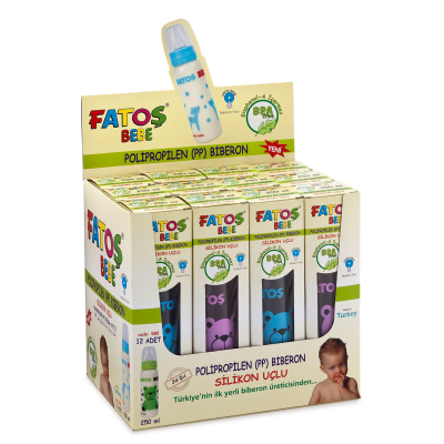 Fatoş Bebe-580 Pp.plasti̇k 250ml Bi̇beron