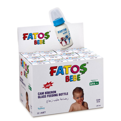 Fatoş Bebe-016 Cam 125ml Bi̇beron