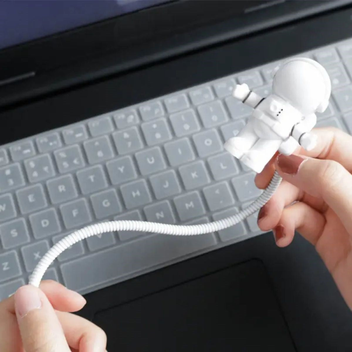 USB Astronot Gece Lambası, Masa Lambası, Kitap Okuma Lambası Işığı