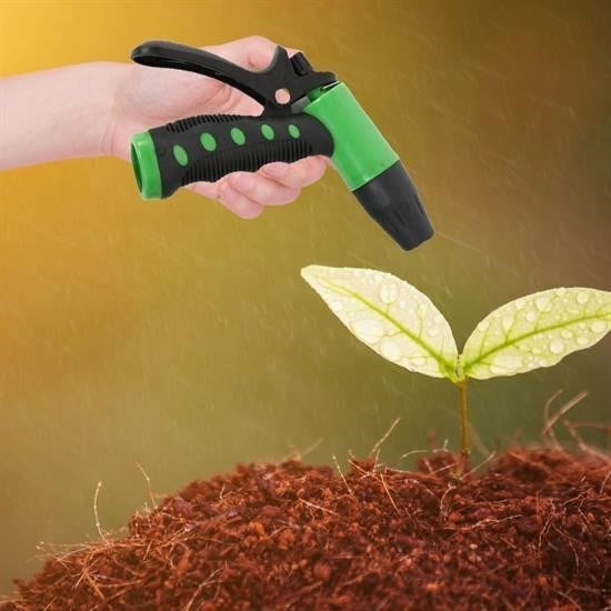 2 Fonksiyonlu 5li Bahçe Tarla Otomatik Sulama Tabancası Seti Hortum Bağlantısı Aparatı