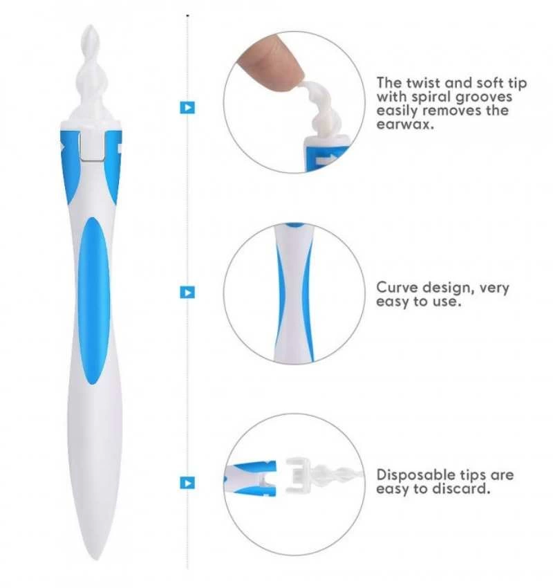 Find Back Pratik Kulak Temizleme Aparatı Silikon Kit Ear Claning