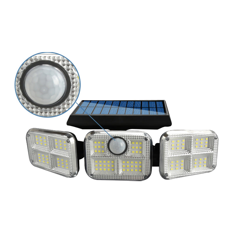 FL-1727 SENSÖRLÜ 3 KADEMELİ 120 LEDLİ SOLAR LAMBA (4620)