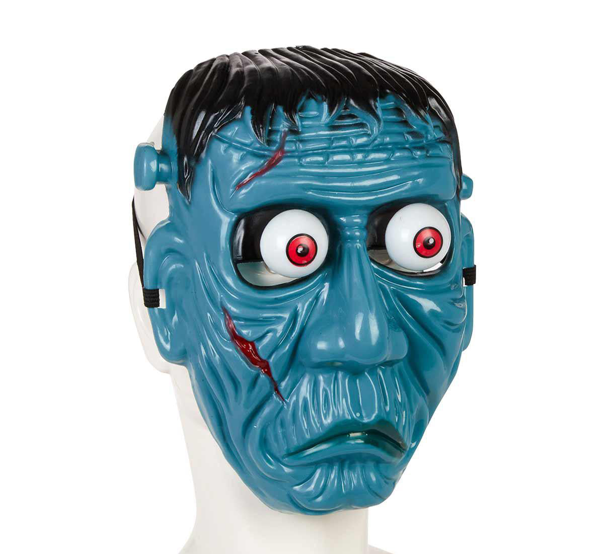 Frankensteın Temalı Sallanan Oynar Gözlü Maske