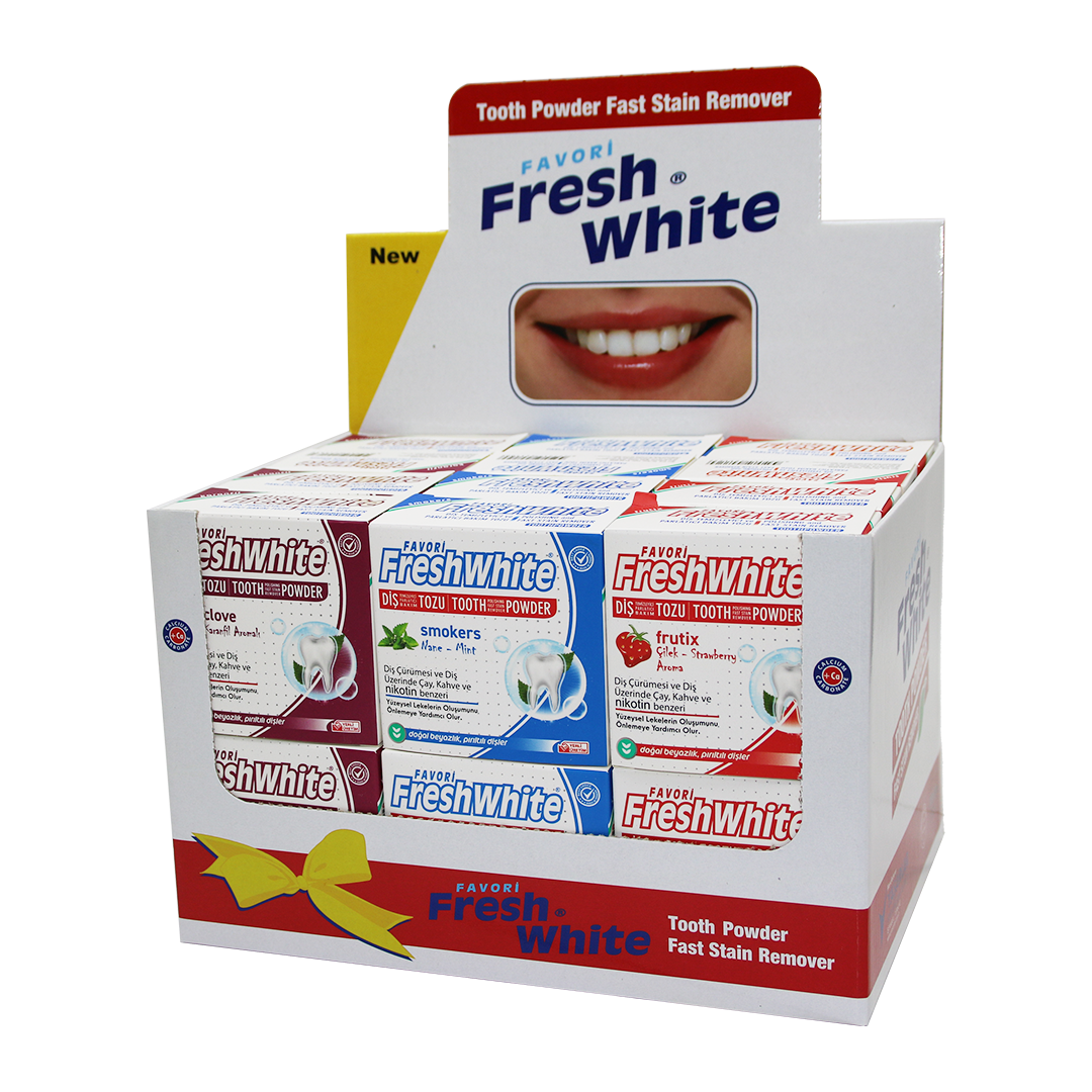 Fresh Whi̇te Tooth Powder Di̇ş Parlatici Toz 50gr