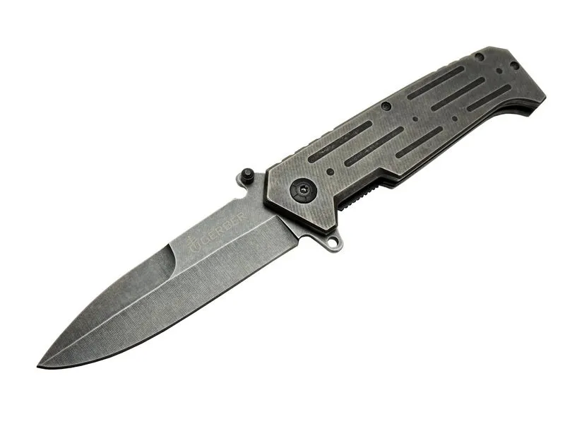 Gb B033a Eskitme Kamp Çakı 22 Cm - Metal Sap, Otomatik