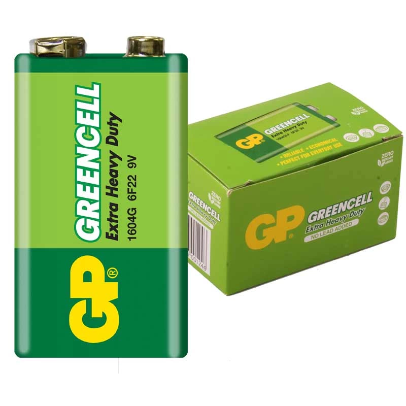 Gp 1604g-b Greencell 9 Volt Pil 10lu Paket