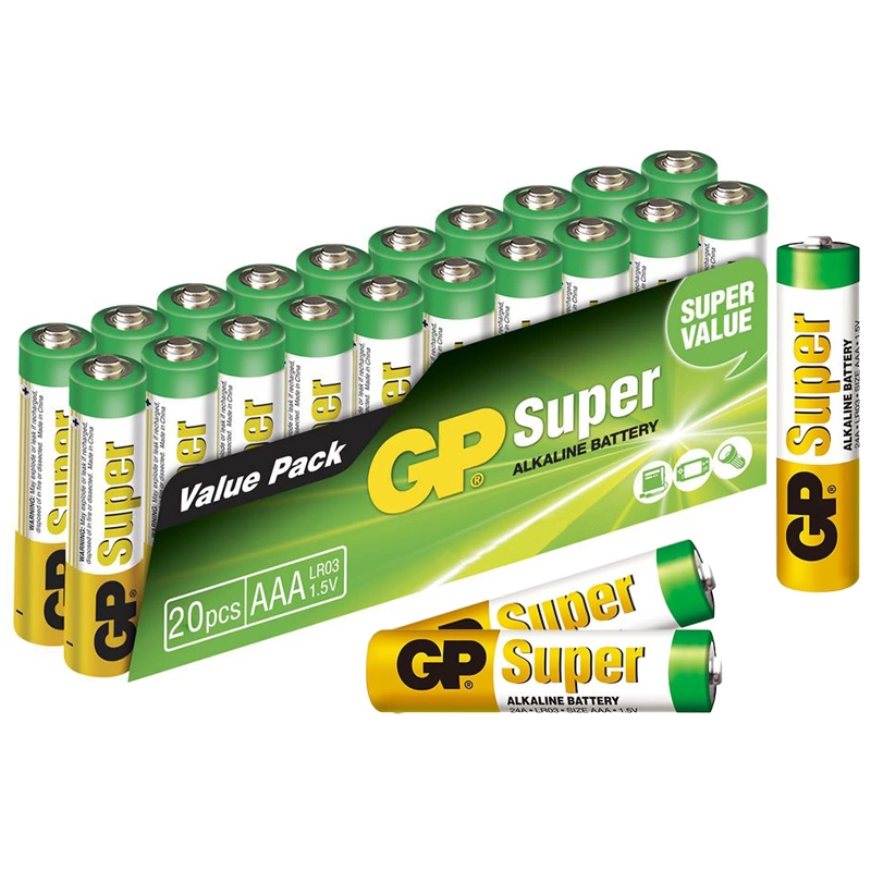 Gp 24a-2vs20 Aaa/lr03 Super Alkalin Aaa İnce Kalem Pil 20li Paket