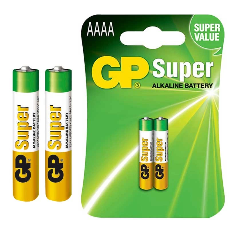 Gp 25a Aaaa İncenin İncesi Alkalin Pil 2li Kart Paket Fiyatı