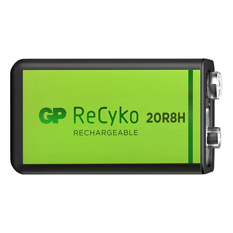 Gp Recyko 9 Volt - 200 Mah Nı-mh Şarjlı Pil Gp20r8h-2e1-gprhv208r075