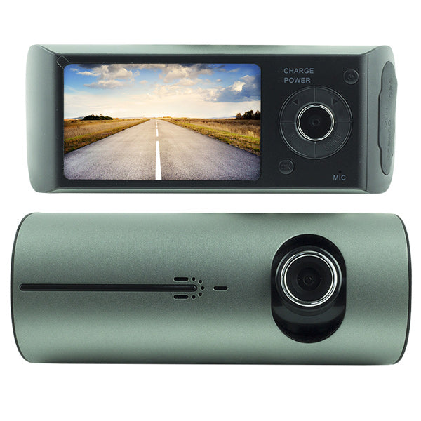Gpsli̇ çi̇ft Kamerali Araç İçi̇ Dvr Kamera Set