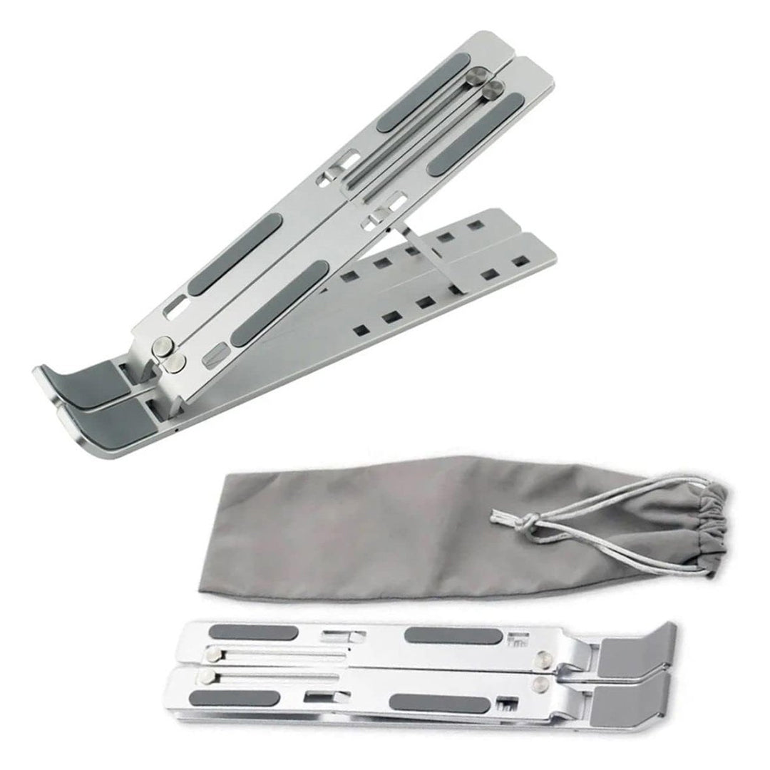 Gri̇ Katlanabilir Aluminyum Notebook Standi