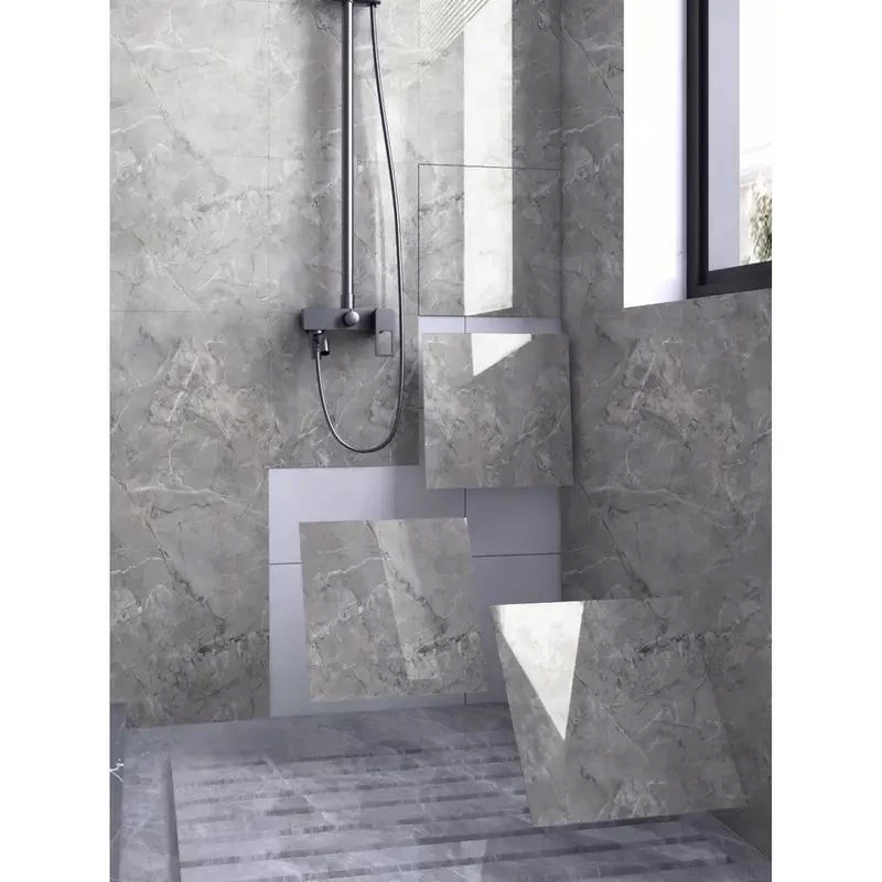 Gri Mermer Desen Duvar Sticker