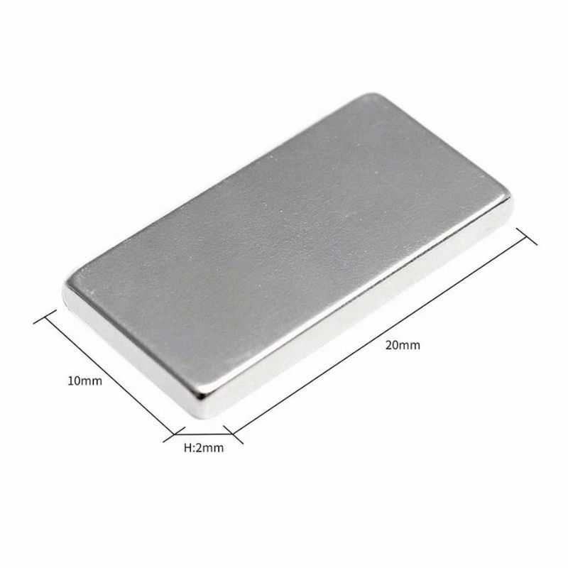 N35 20x10x2 Mm Neodyum Mıknatıs 250 Adet, Köşeli, Nikel Kaplamalı Kaliteli Ve Dayanıklı Ürün