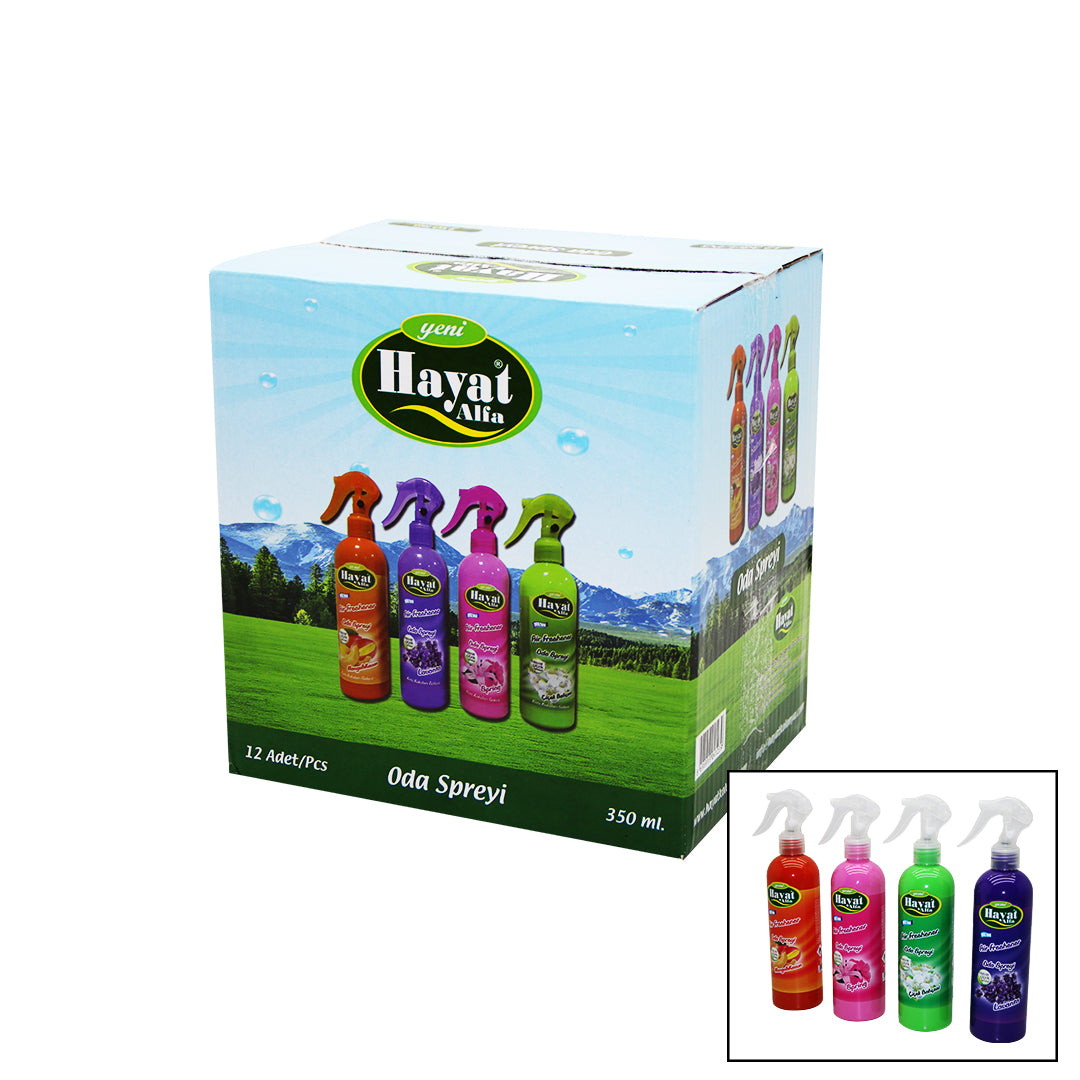 Спрей для комнаты Hayat Lavender Spring Flower Garden с ароматом манго и дыни 350 мл