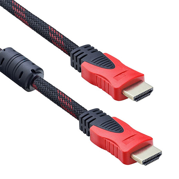 HDMI-кабель 1,5 метра 1,4 В, оплетённый, в коробке 