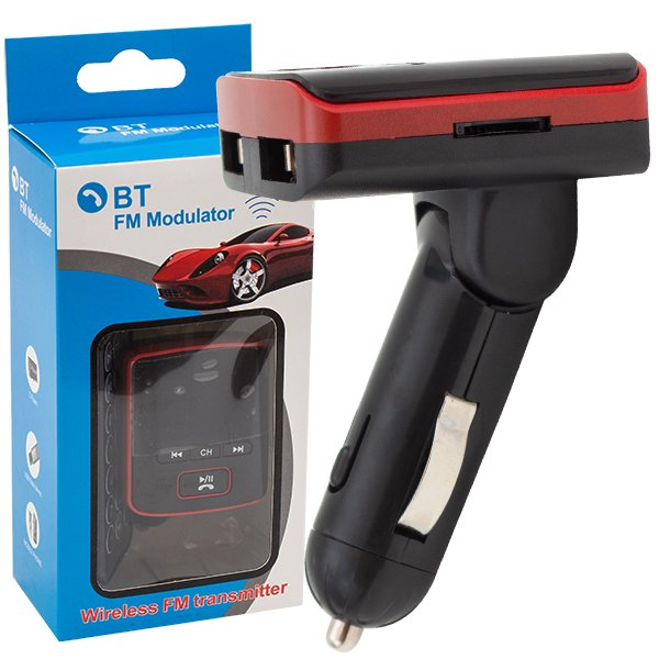 Hello Hl-19682 Usb/sd/mp3 12-24 Volt Ekranli Ukli Hafizasiz Bluetooth Fm Transmitter