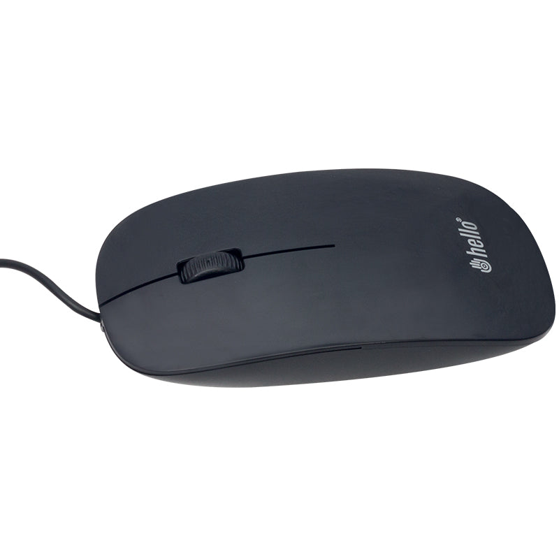 Hello Hl-37 Sli̇m Kasa 1000 Dpi Opti̇k Kablolu Mouse