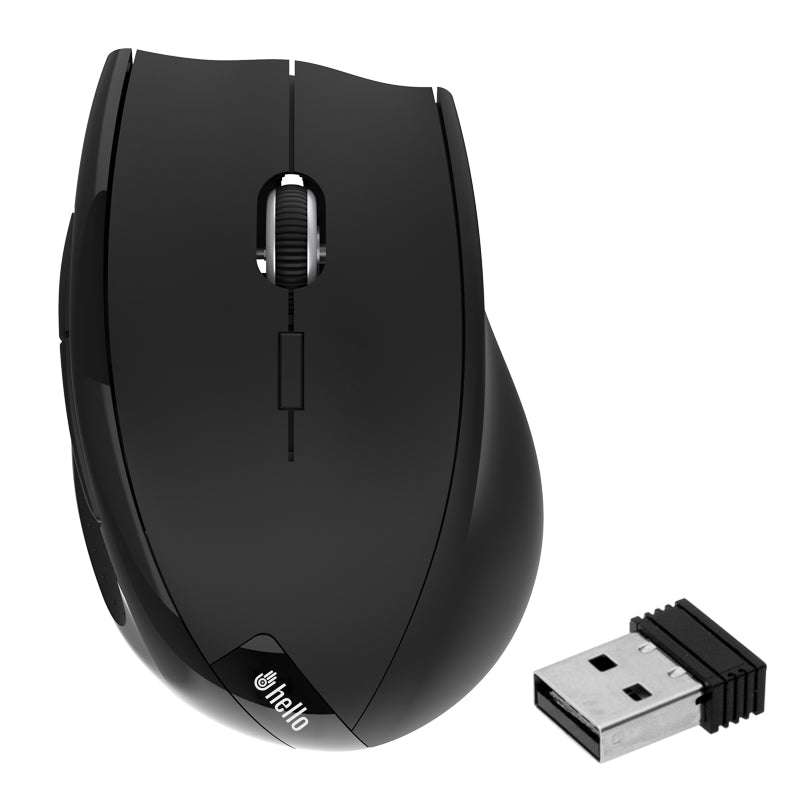 HELLO HL-4704 2.4GHZ 1600DPI 5D KABLOSUZ OPTİK OYUNCU MOUSE (4620)