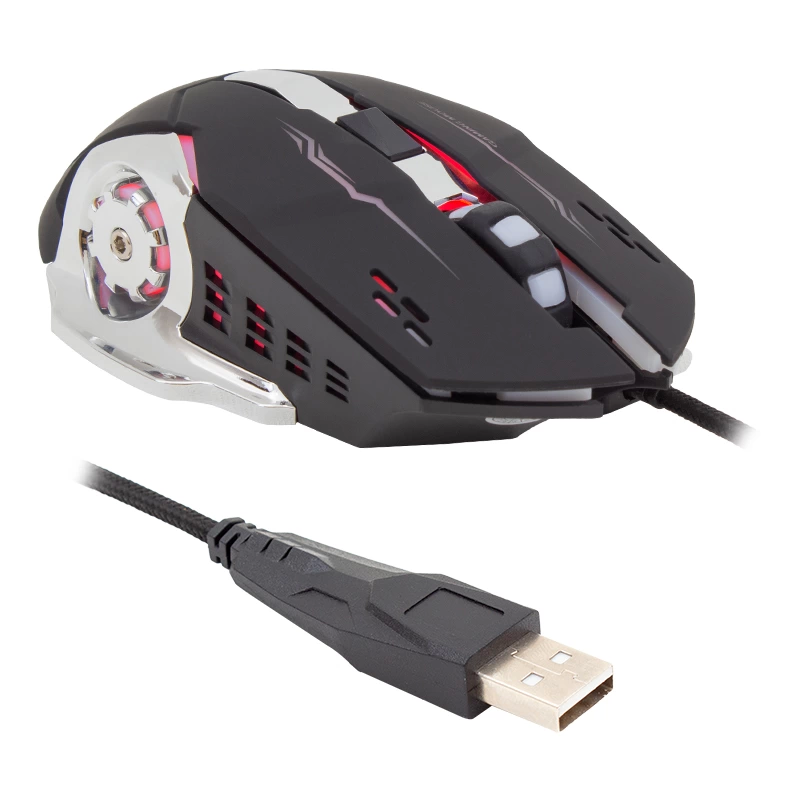 Hl-4728 Kablolu 3600 Dpı 6 Tuş Fonksiyonlu Gamıng Mouse