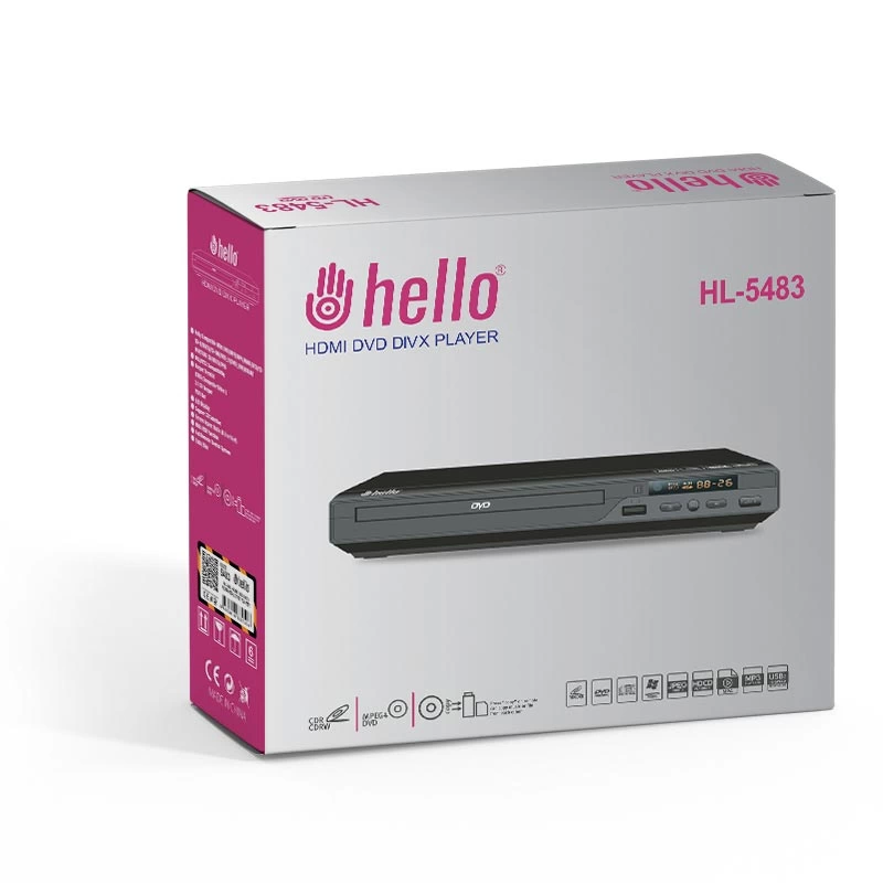 Hl-5483 Usb-hdmı Kumandalı Hd Dvd/dıvx Player