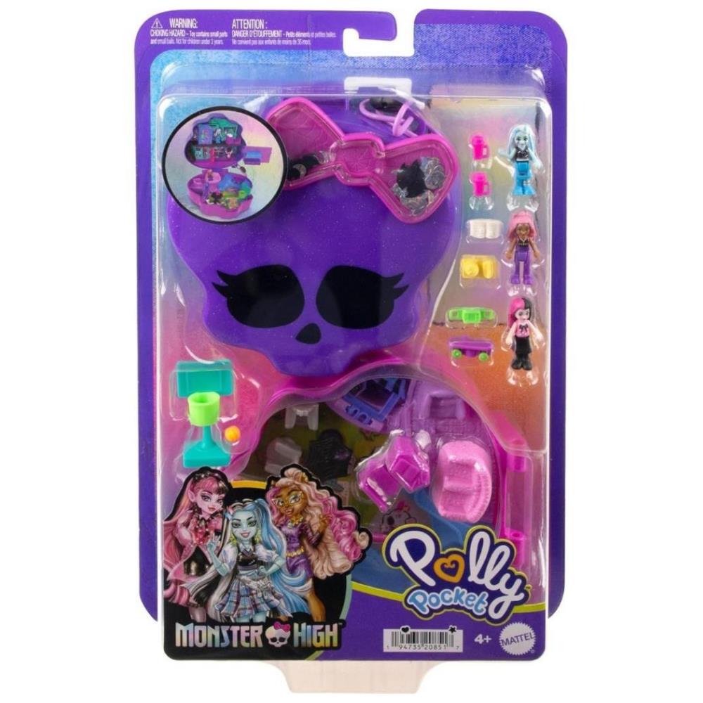 - POLLY POCKET MOINSTER HİGH TEMALI OYUN SETİ