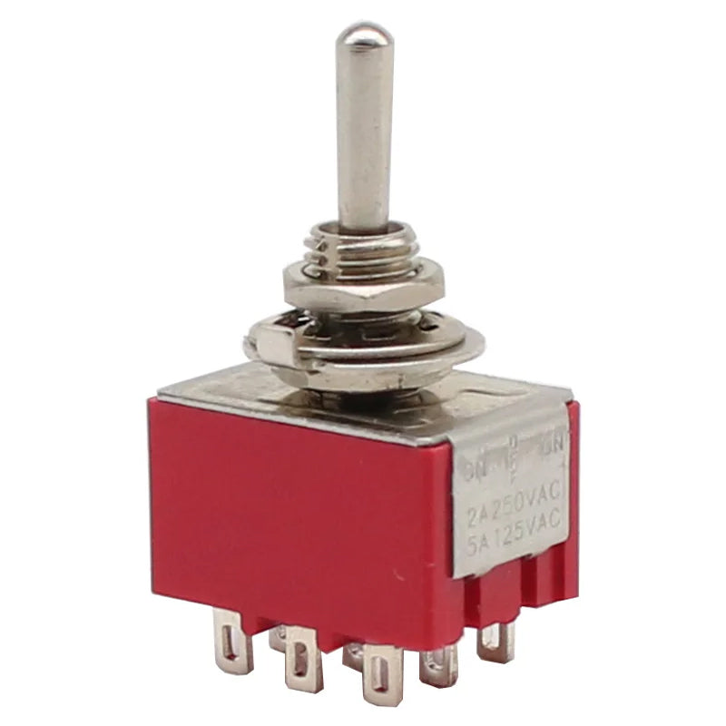 Ic-148a 9p ø6mm On-on Toggle Swıtch Mts-302
