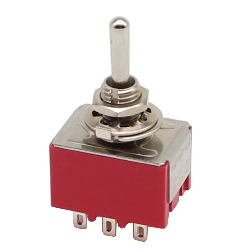 Ic-148a 9p Ø6mm On-on Toggle Switch Mts-302