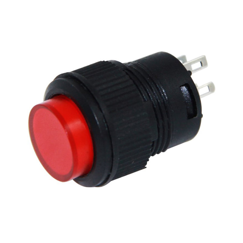 Ic-180c Yuvarlak 3p ışıklı 16mm Basmalı Kalıcı Buton